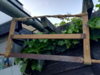 Alte Holzbügelsäge