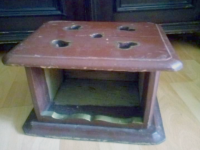 Antiker holländischer Fußwärmer