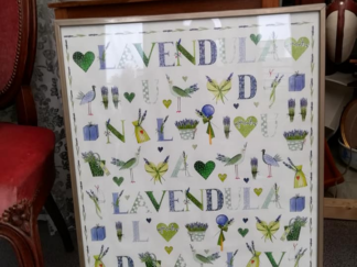 Dekoratives Lavendelbild