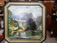 Altes original Ölbild