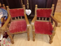 Alte Puppensitzgruppe