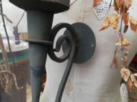 Wandkerzenhalter Schiedeeisen