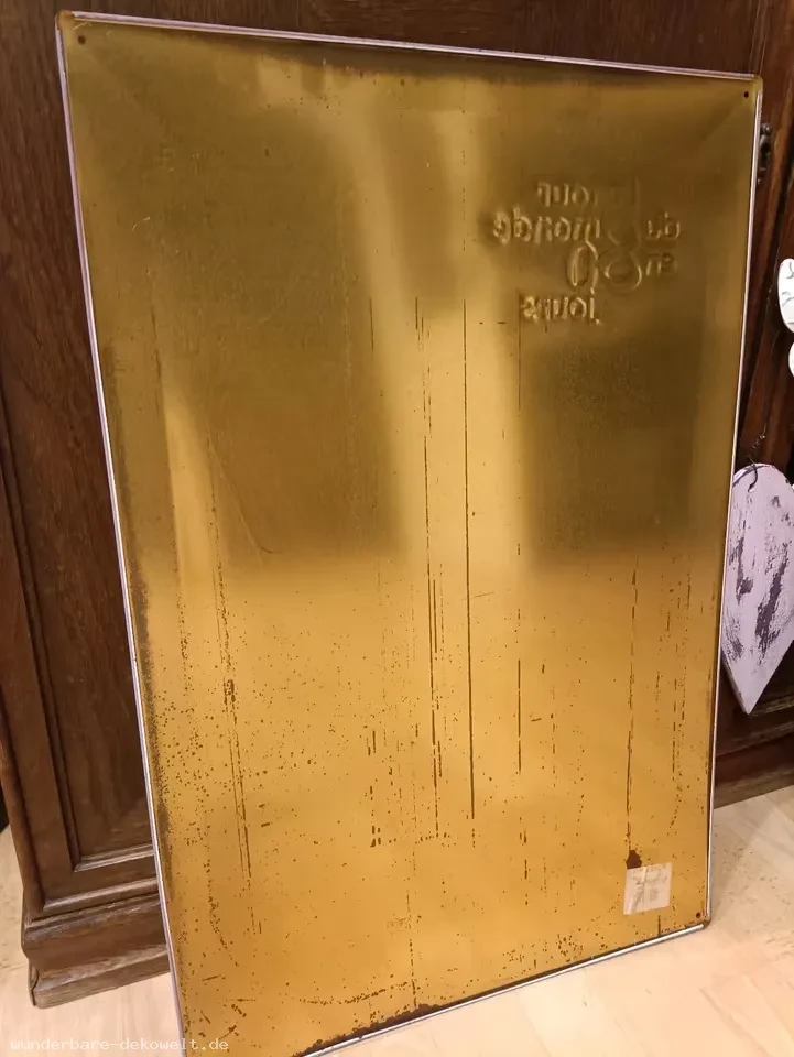 Blechschilder vintage nostalgie