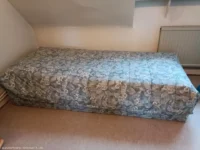 Futonbett neuw. markenmatratze lattenrost verstellbar tagesbezug