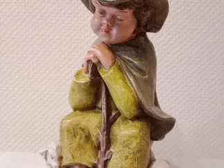 Hirte mit schafen