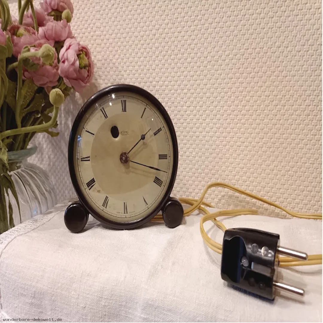 Metamec elektrische englische uhr der 50er und 60er jahre