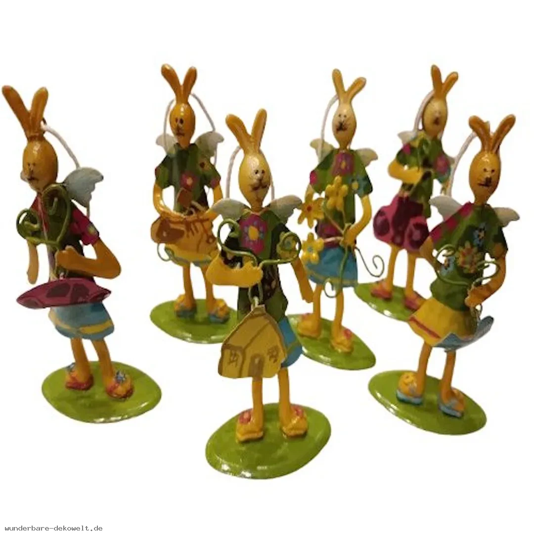 Osterhasen blech osterdekoration