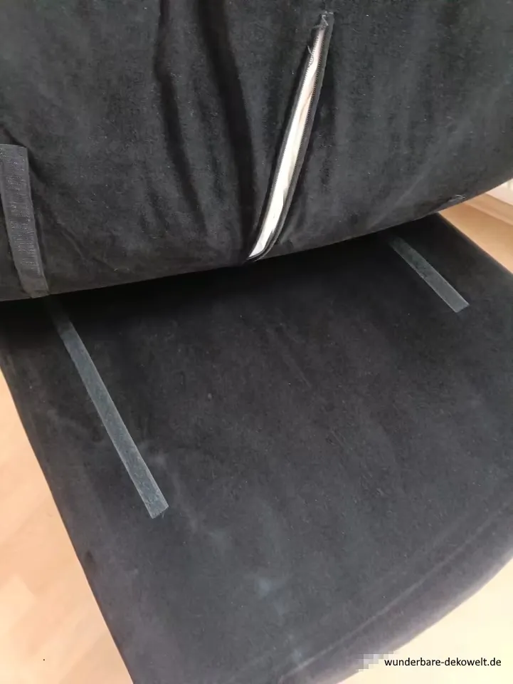 Recamiere sofa samt holz