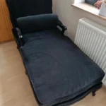 Recamiere sofa samt holz