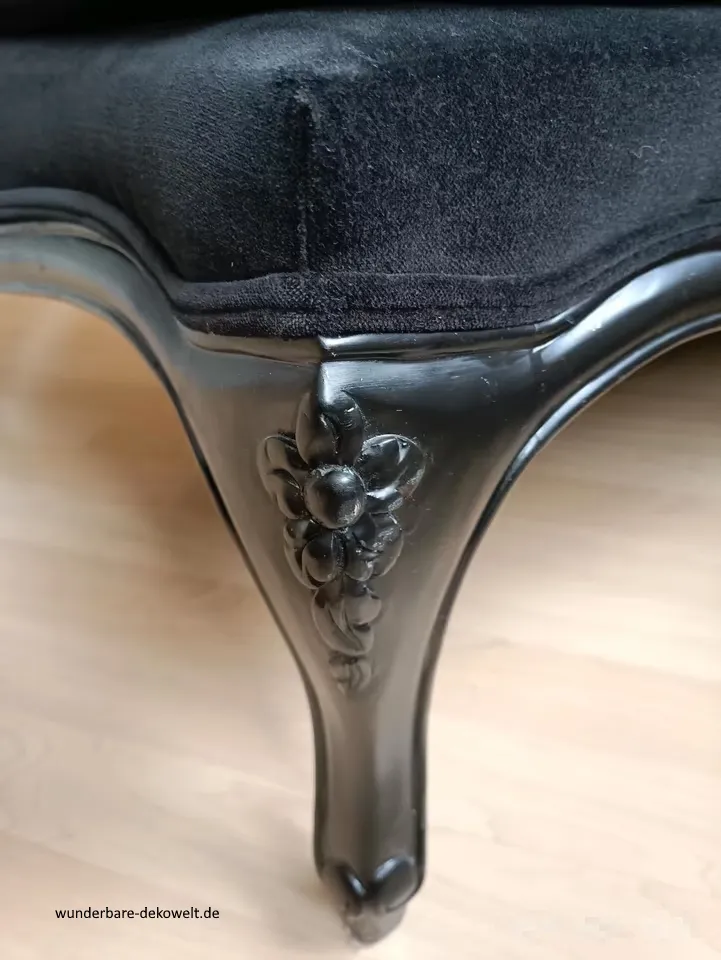 Recamiere sofa samt holz