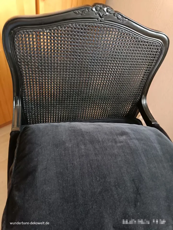 Recamiere sofa samt holz