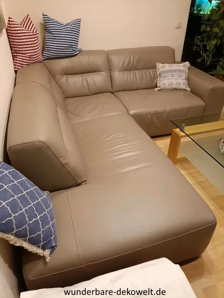 Wohnzimmer sitzgarnitur echtleder4