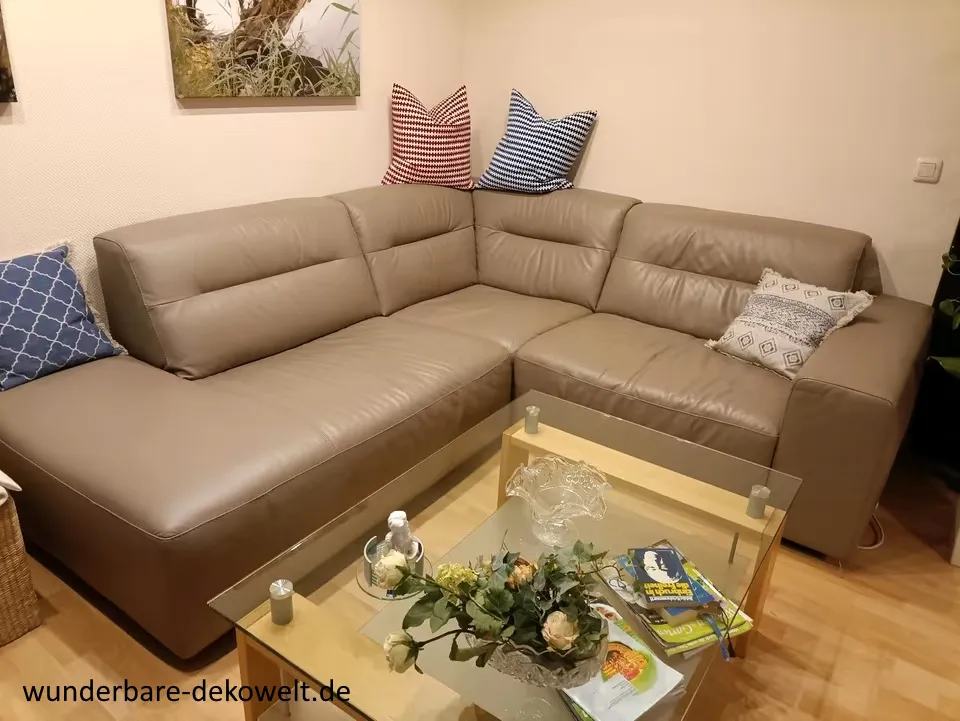 Wohnzimmer sitzgarnitur echtleder5