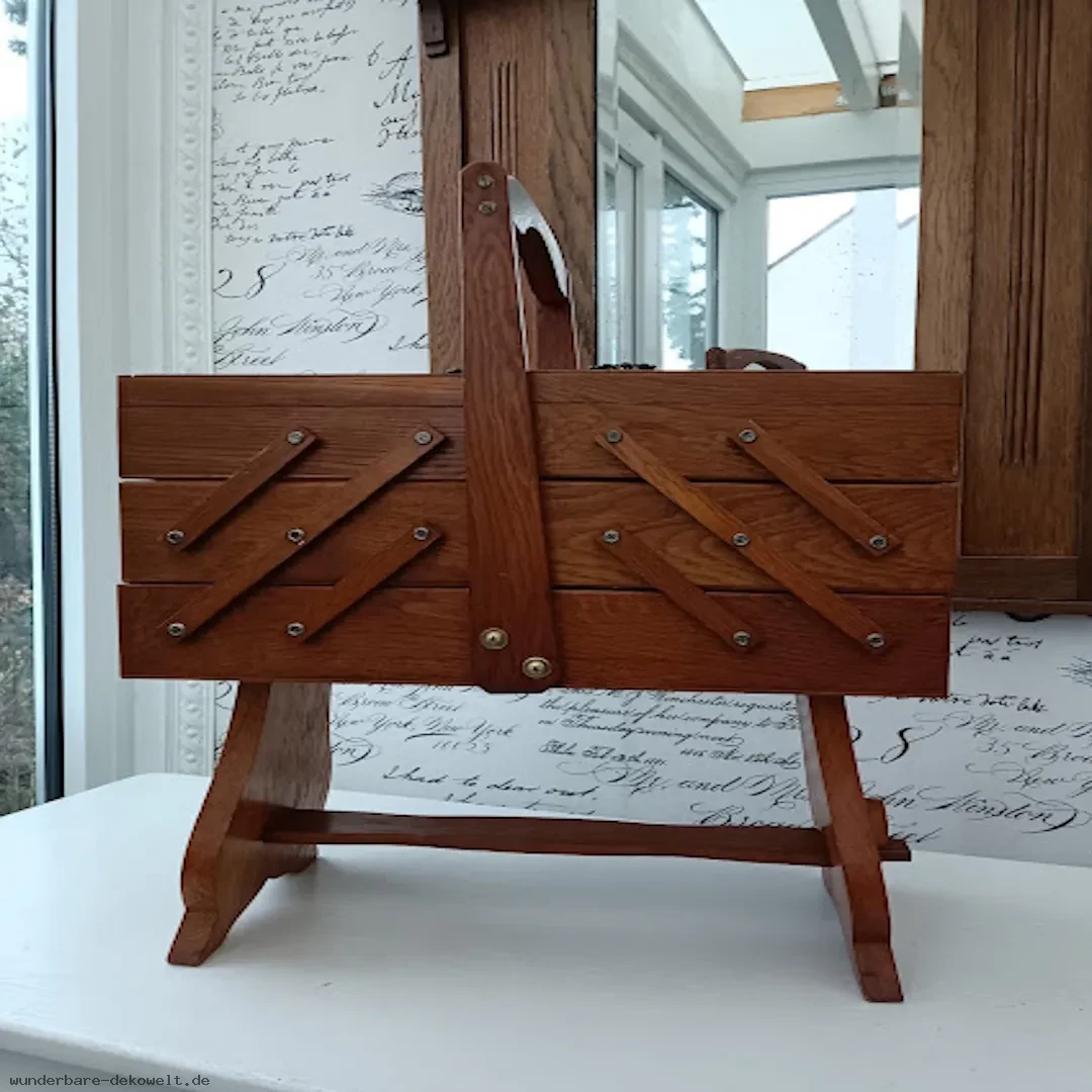 Naehkasten holland holz handarbeit naehen