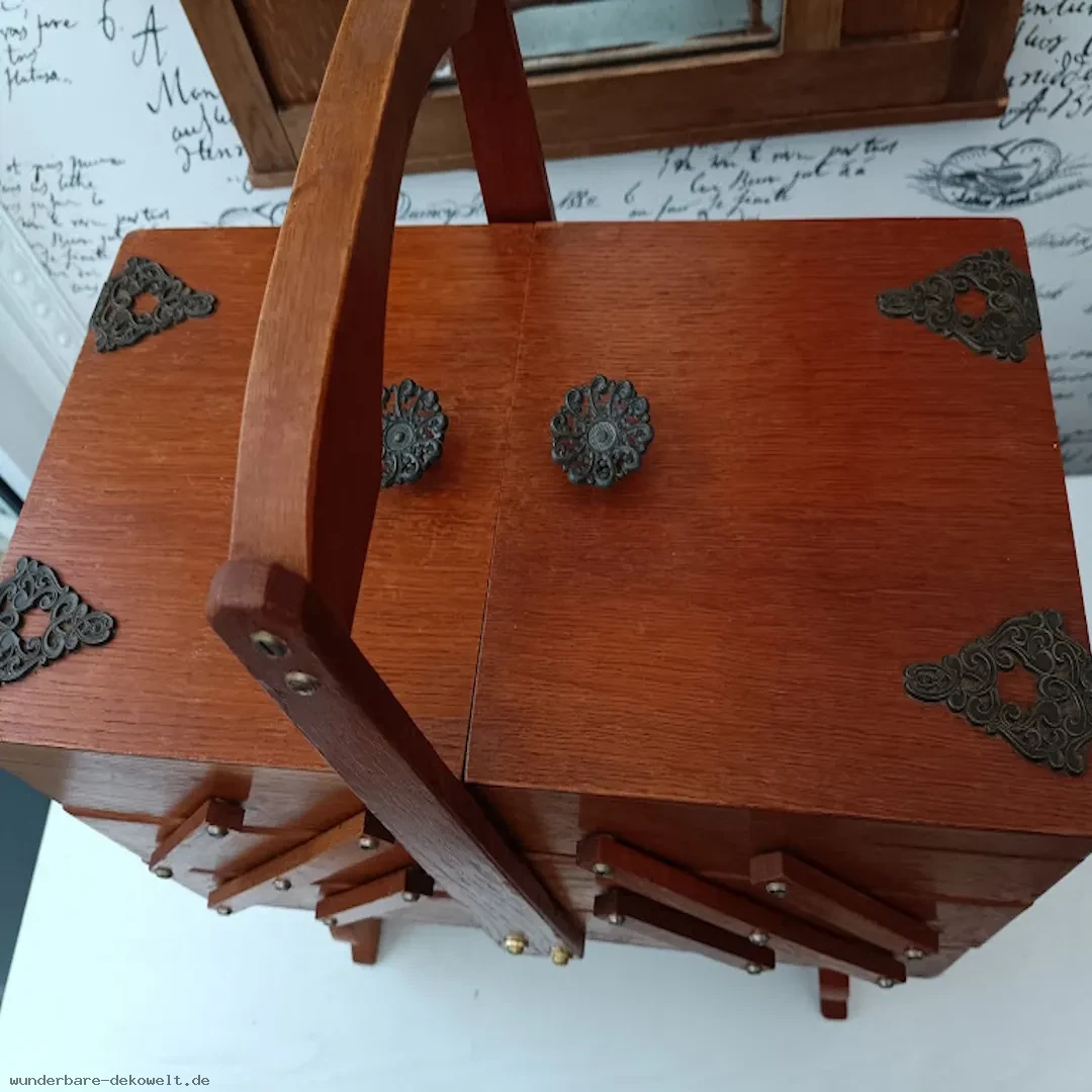 Naehkasten holland holz handarbeit naehen
