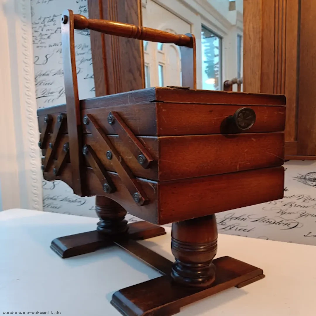 Naehkasten holland holz handarbeit naehen