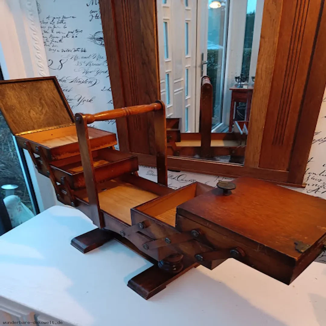 Naehkasten holland holz handarbeit naehen