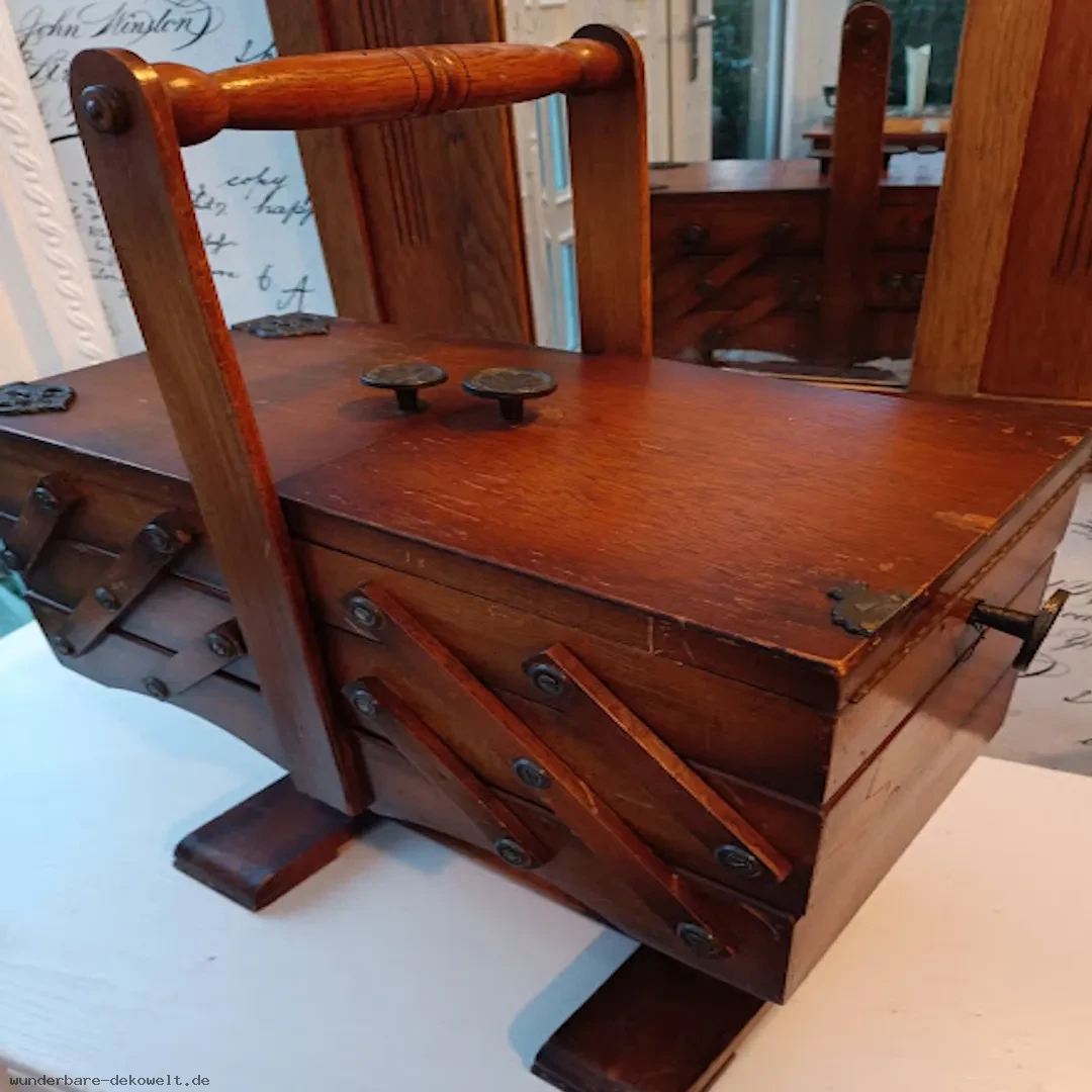 Naehkasten holland holz handarbeit naehen