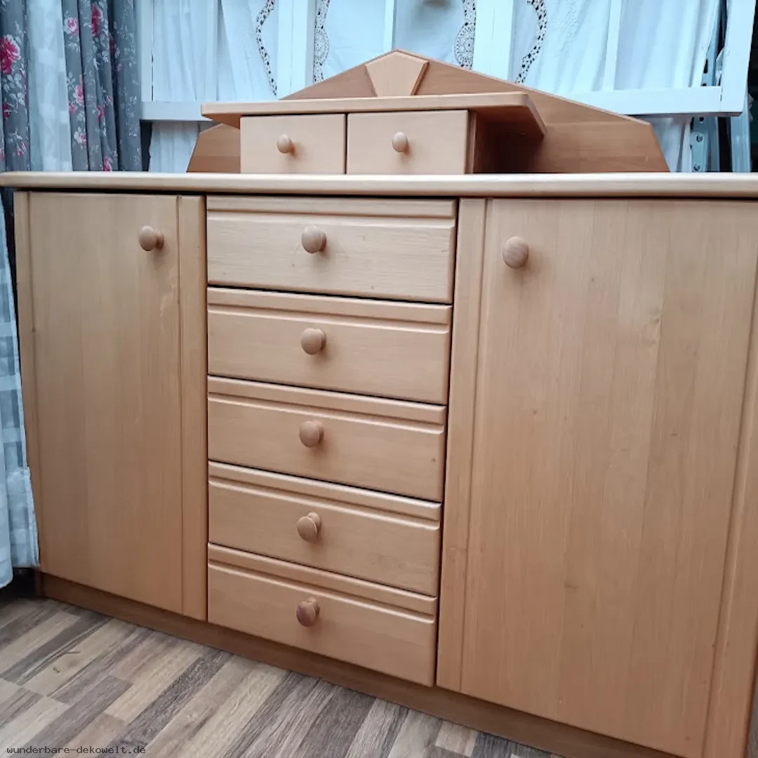 Sideboard massiv echtholz erle