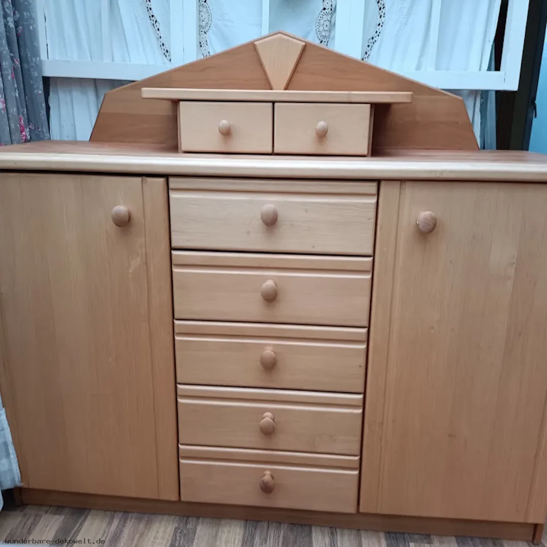 Sideboard massiv echtholz erle