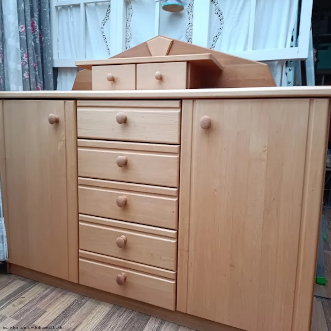 Sideboard massiv echtholz erle